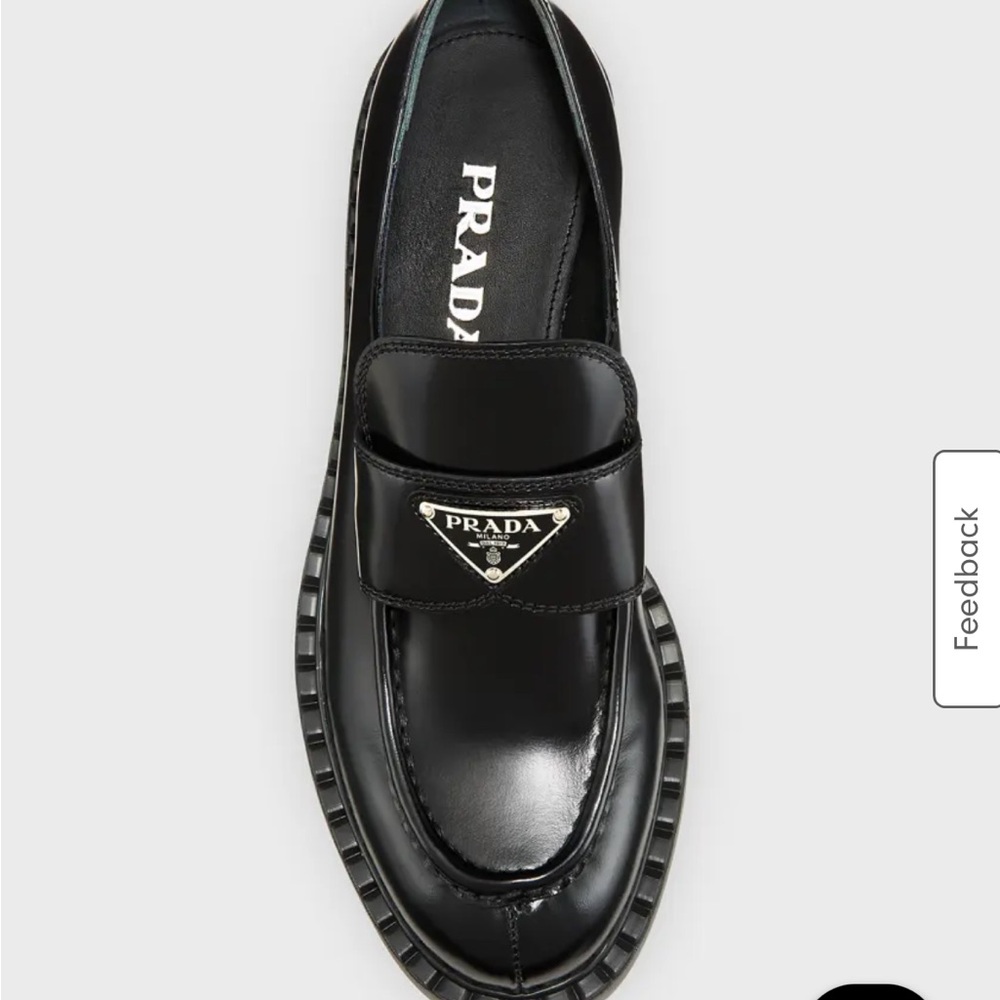 Prada women’s Black Loafers